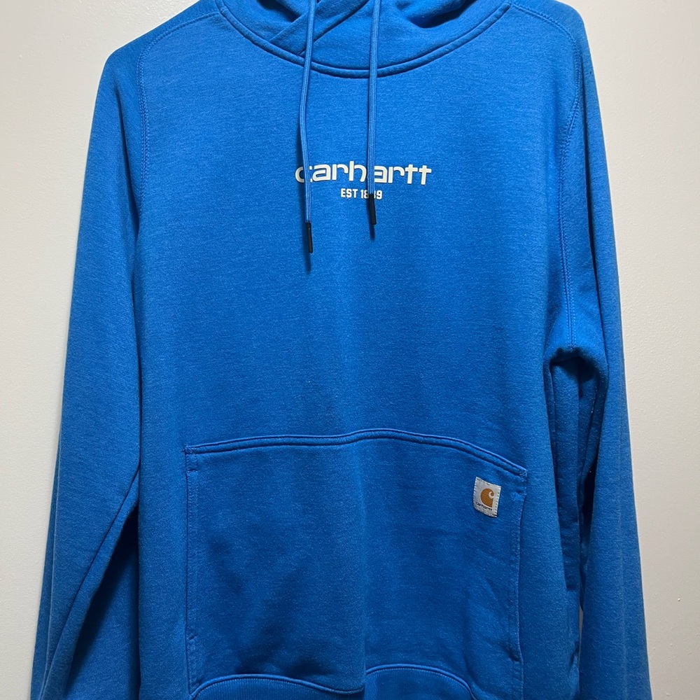 Carhartt Women Vibrant Blue Hoodie